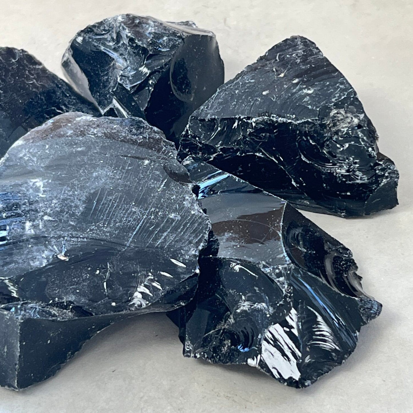 Obsidian Raw Stones - Large