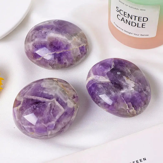 Amethyst Palm Stones