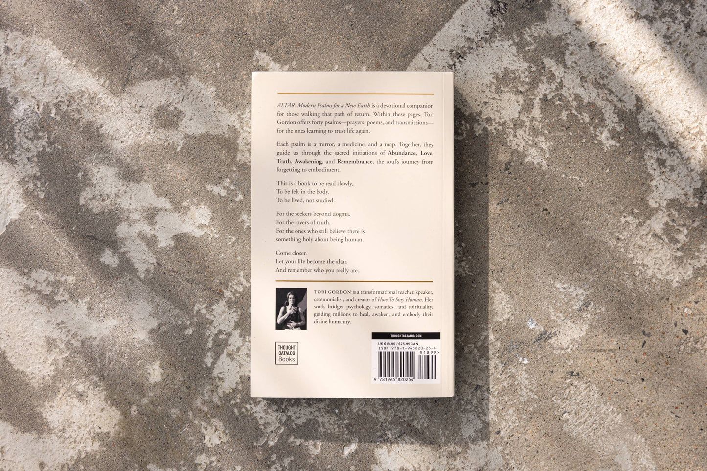 Altar: Modern Psalms for a New Earth - Paperback
