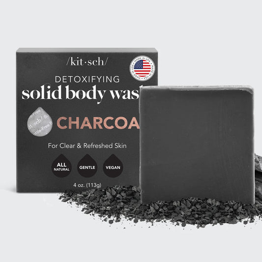 Charcoal Detoxifying Solid Body Wash Bar