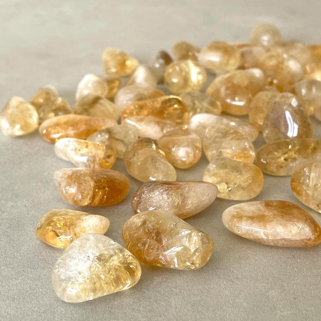 Citrine Tumbled Stones