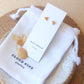 November Birthstone Stud Earrings - Gold / Citrine
