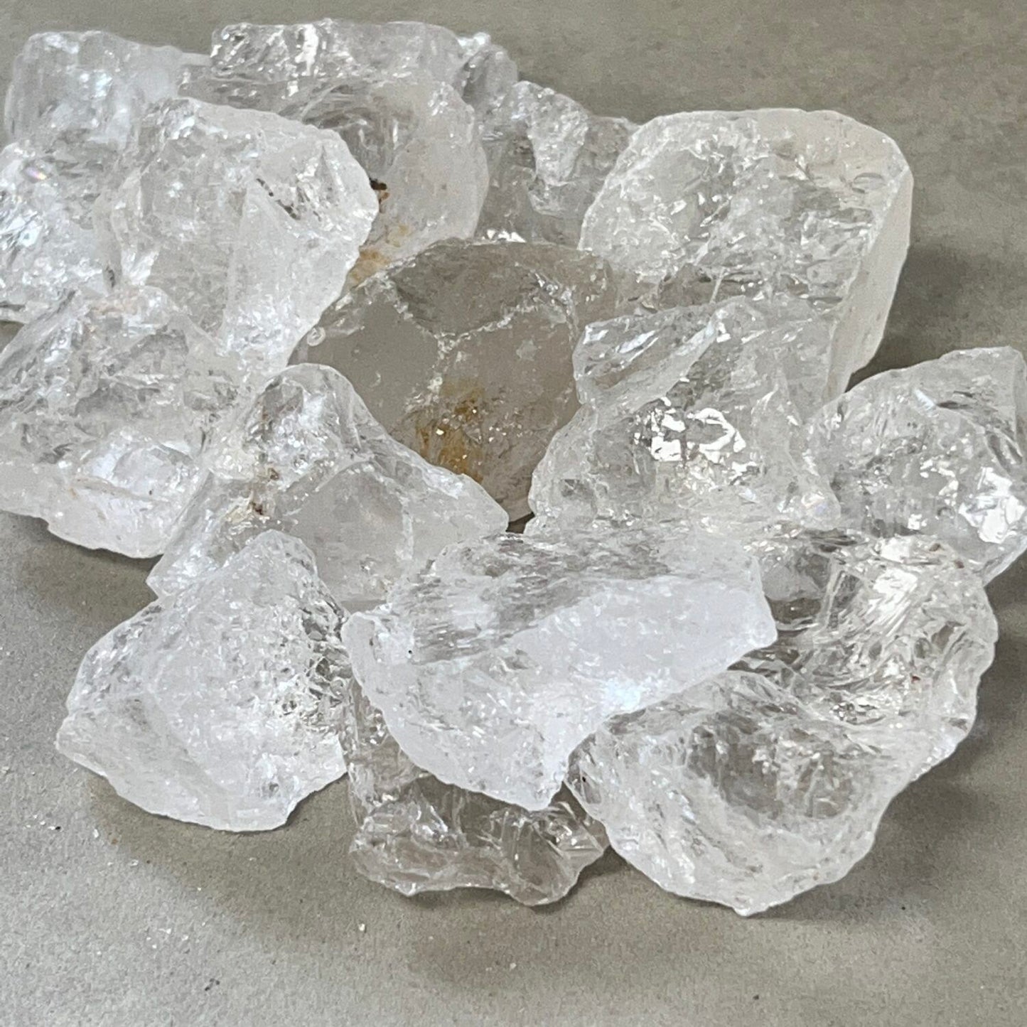 Clear Quartz Rough Cut