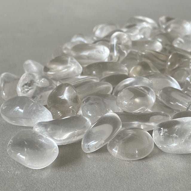 Clear Quartz Tumbled Stones