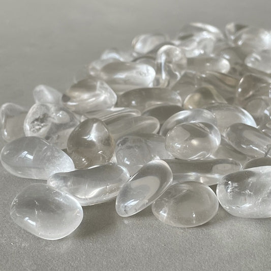 Clear Quartz Tumbled Stones