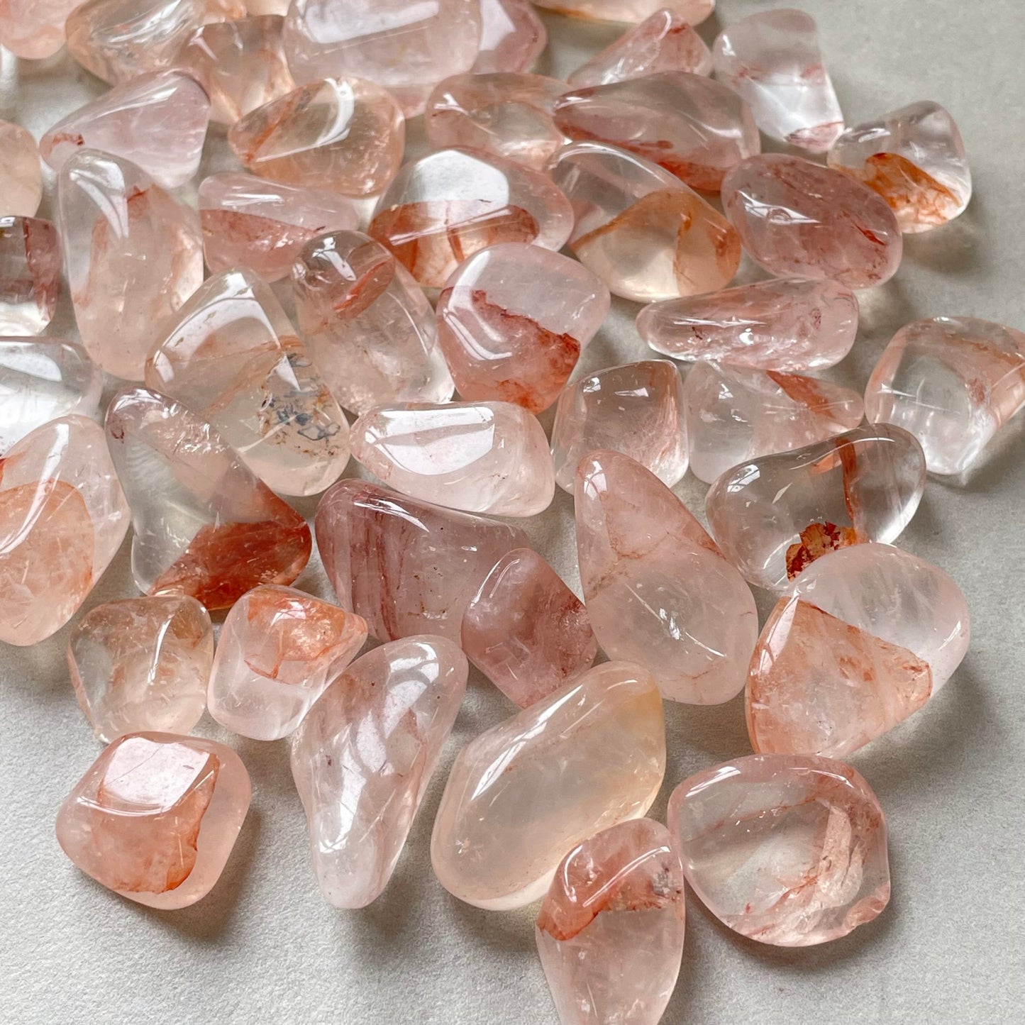 Fire Quartz Tumbled Stones