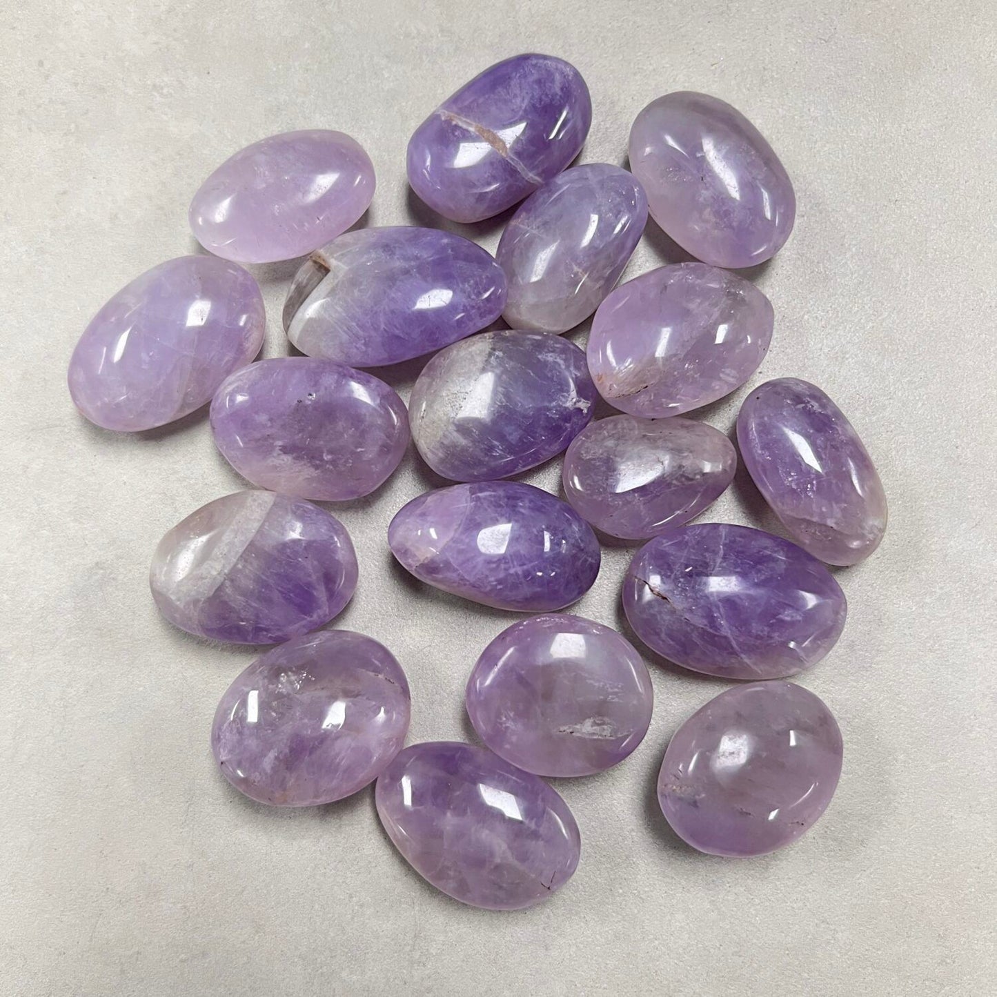 Amethyst Palm Stones