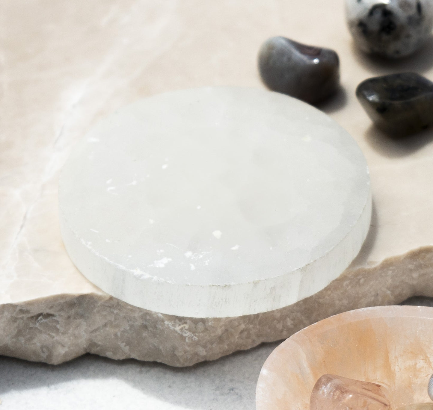 Selenite Charging Disc (Small)