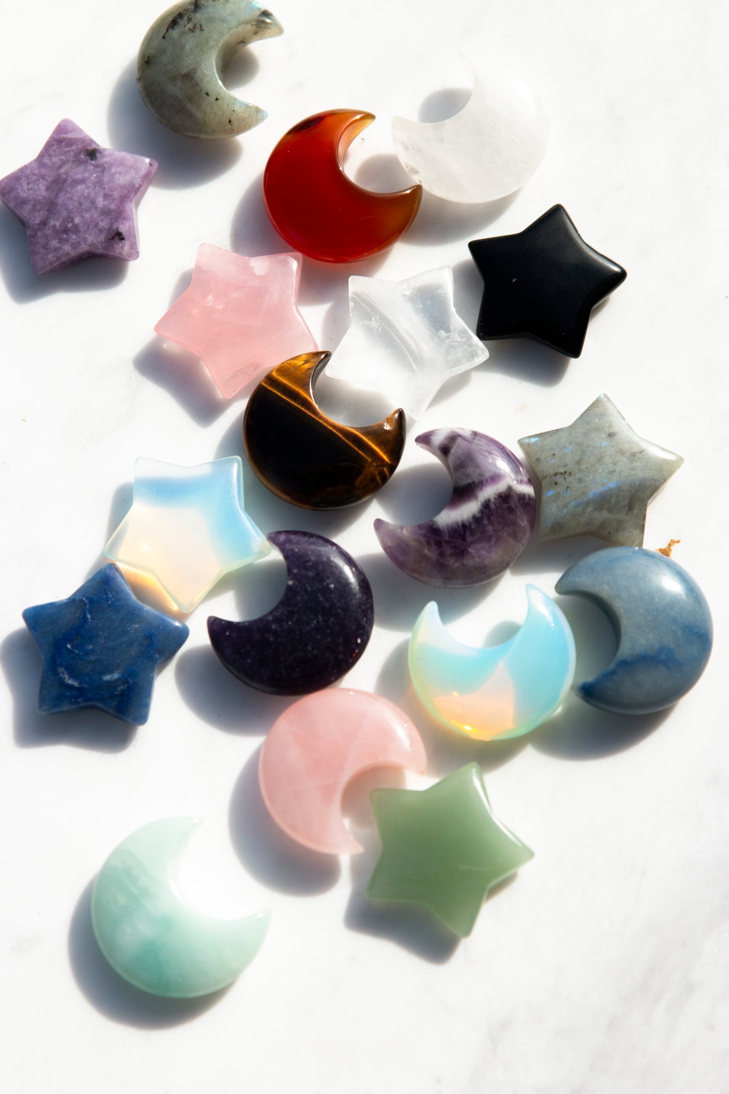 Mystery Gemstone Moons & Stars