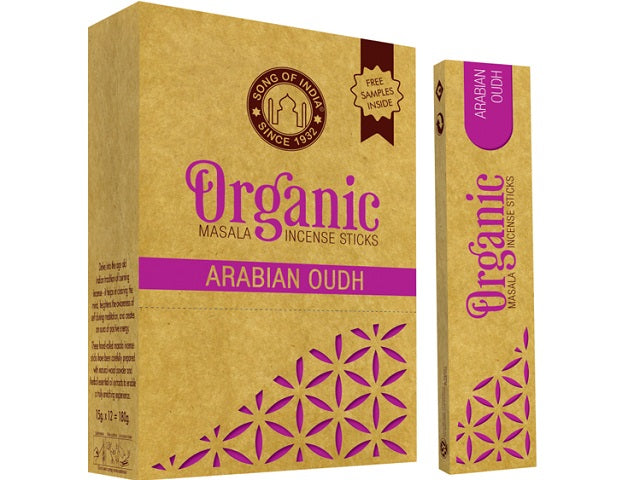 Organic Goodness Incense Sticks - Arabian Oudh