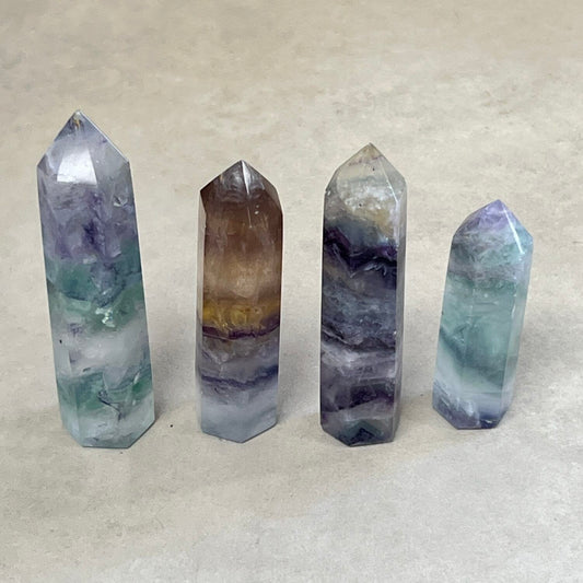 Rainbow Fluorite Towers