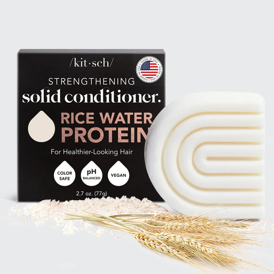 Rice Water Protein Solid Conditioner Bar for Hair Growth