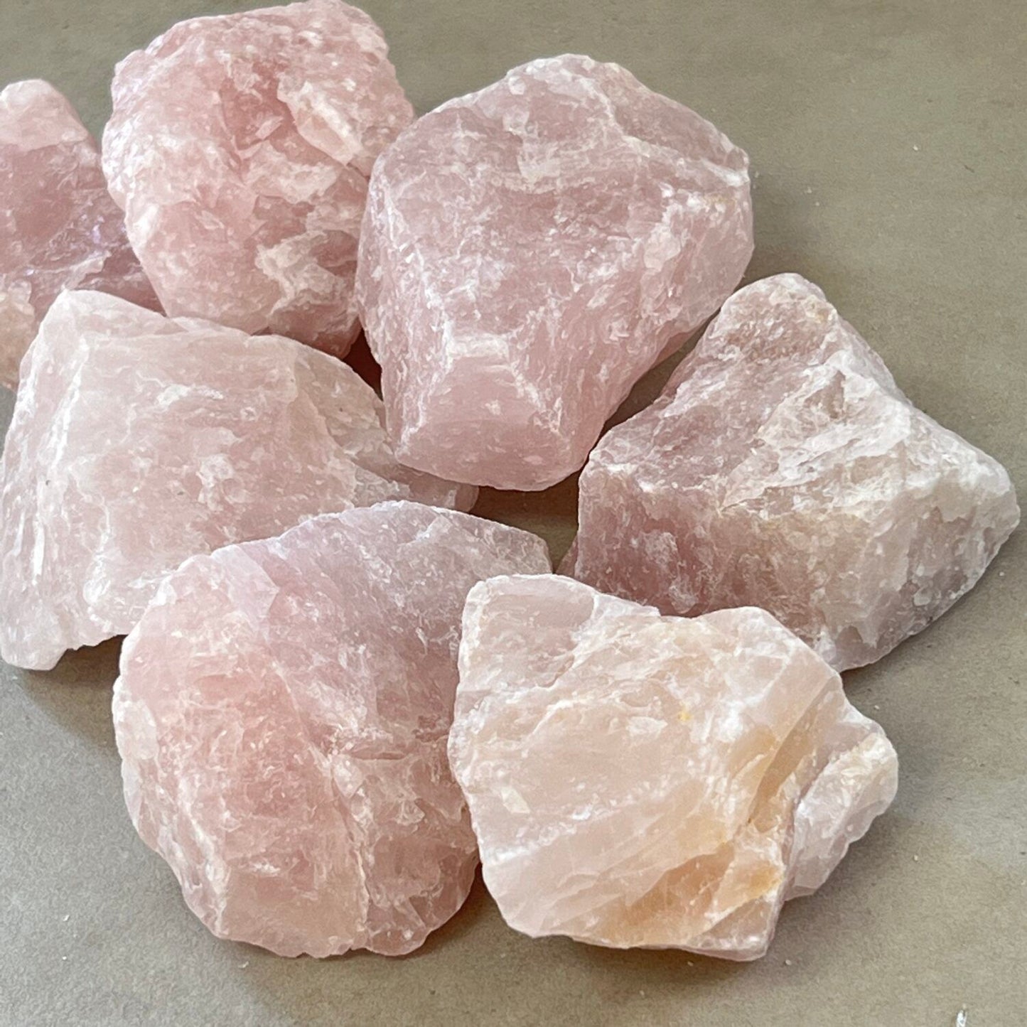 Rose Quartz Rough Cut