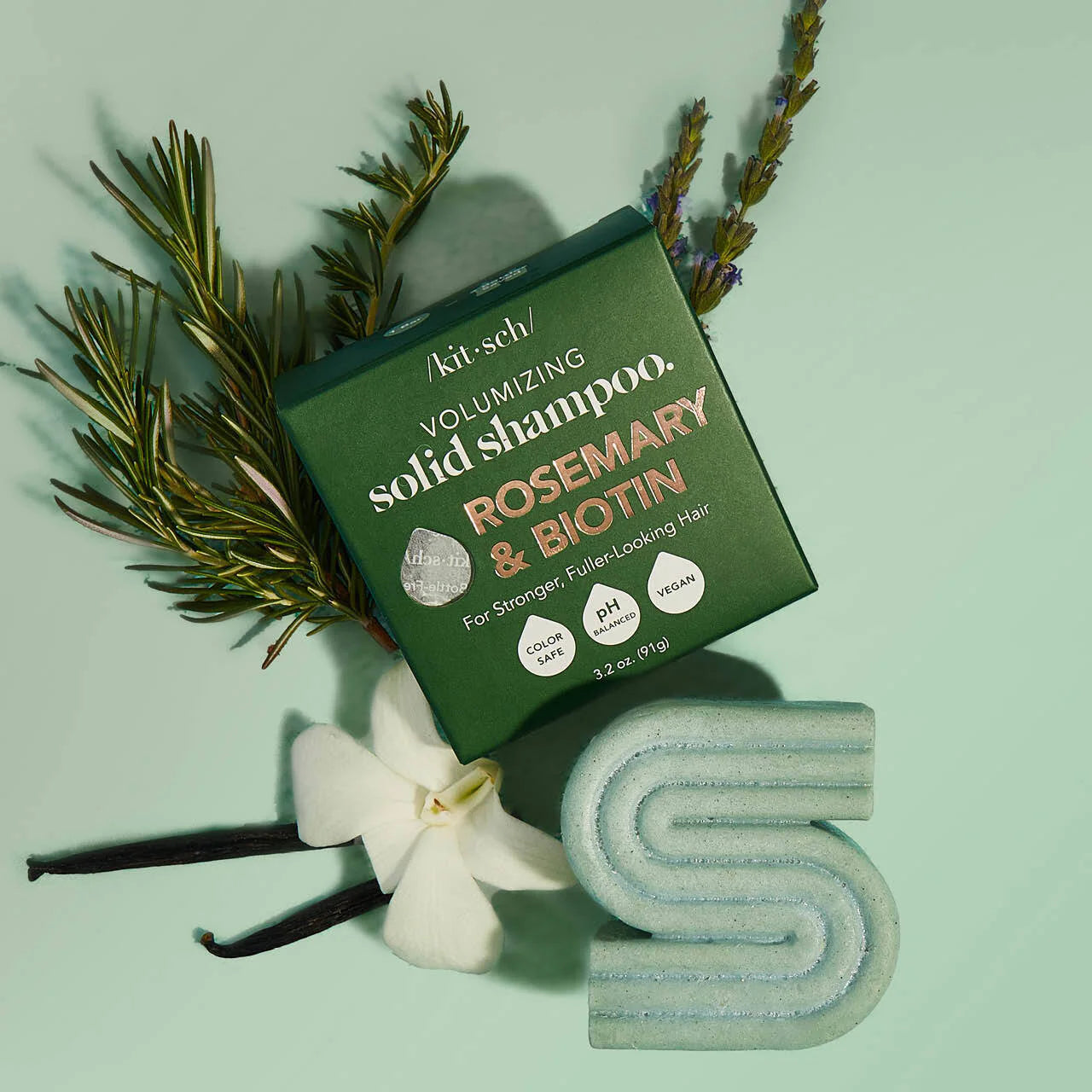 Rosemary & Biotin Volumizing Solid Shampoo Bar