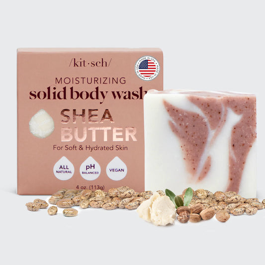 Shea Butter Moisturizing Solid Body Wash Bar