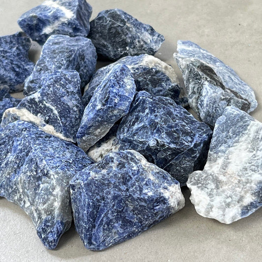 Sodalite Rough Cut