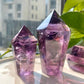 AAAA Grade Uruguay Amethyst Tower | Deep Purple Natural Crystal Generator