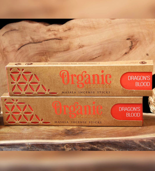 Organic Goodness Incense Sticks - Dragons Blood