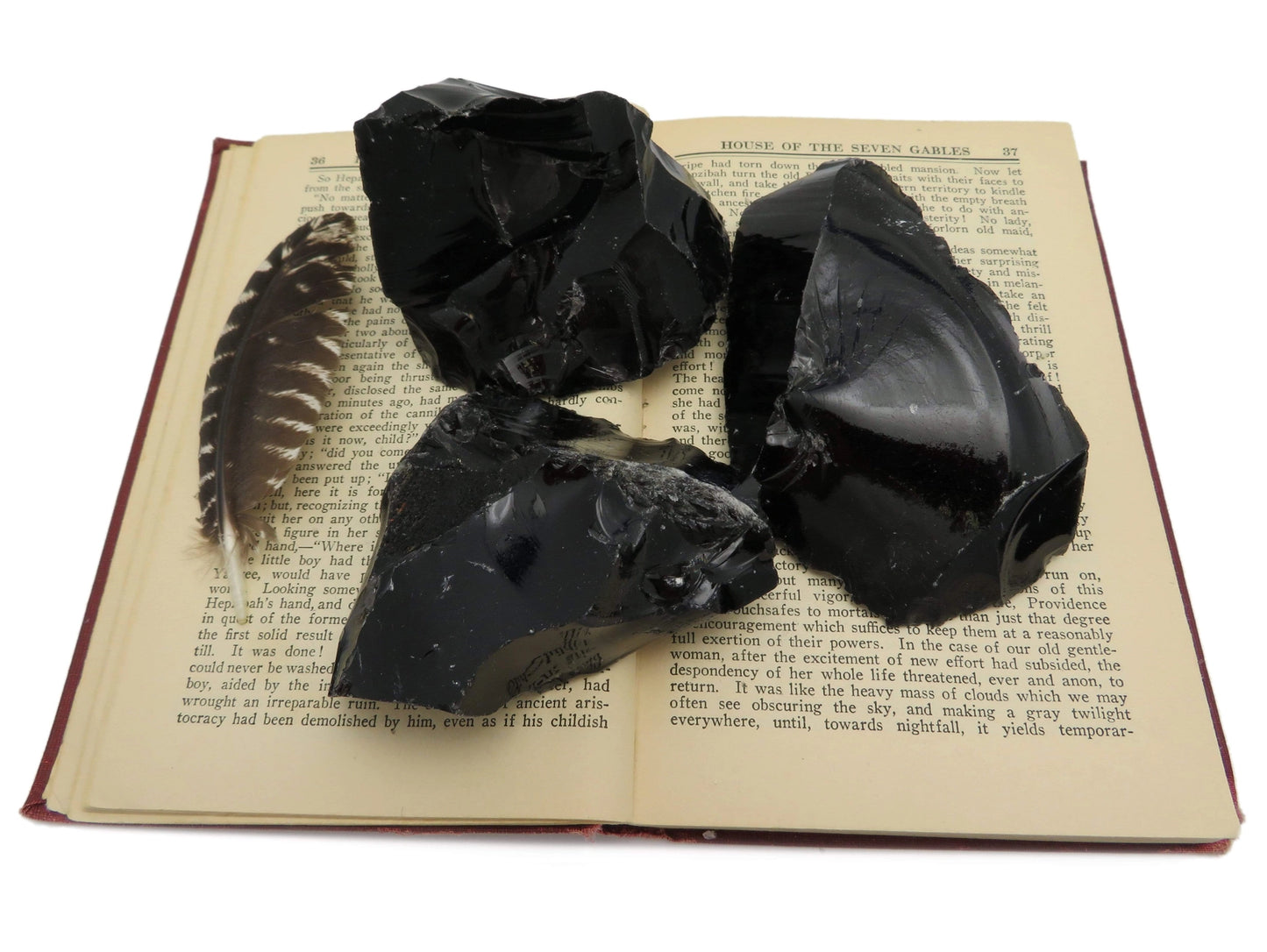 Obsidian Raw Stones - Large