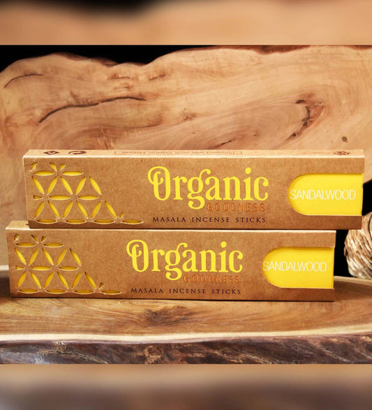 Organic Goodness Incense Sticks - Sandalwood